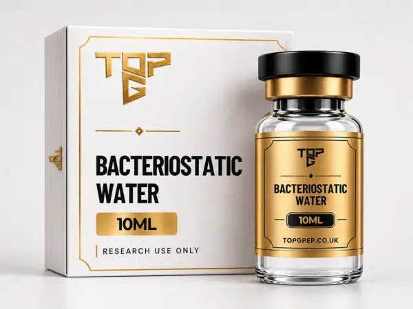 Bacteriostatic Water Bacteriostatic Water – TopG Pep research peptide vial and box