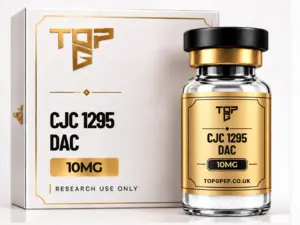 CJC 1295 + DAC CJC 1295 + DAC – TopG Pep research peptide vial and box