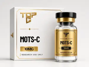 MOTS-c – TopG Pep research peptide vial and box