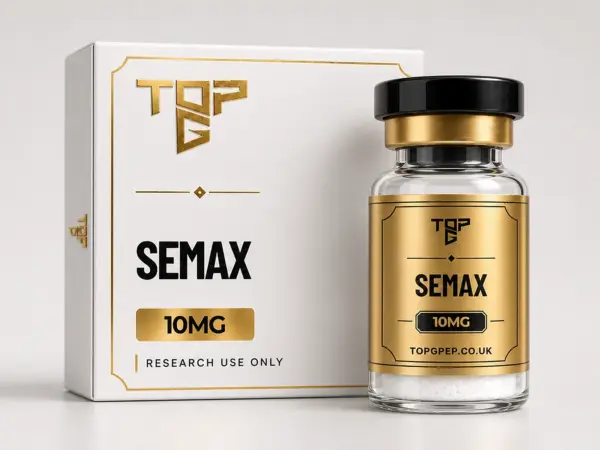 Semax – TopG Pep research peptide vial and box